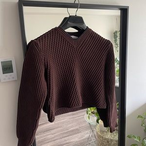 Acne Studios brown sweater XS